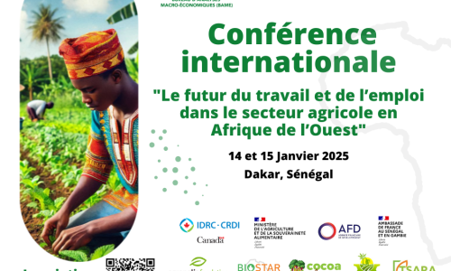 Conférence internationale sur le futur du travail et de l'emploi dans le secteur agricole et agroalimentaire en Afrique de l'Ouest, 14 et 15 Janvier 2025 (Sénégal - Dakar)